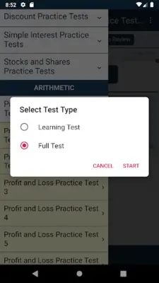 Aptitude Practice Tests android App screenshot 10