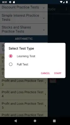 Aptitude Practice Tests android App screenshot 13