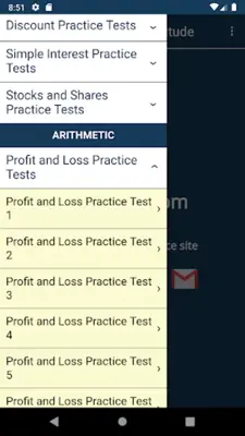 Aptitude Practice Tests android App screenshot 14