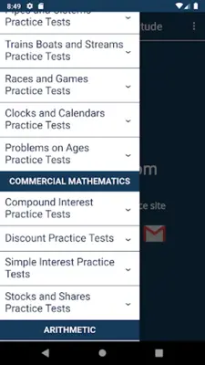 Aptitude Practice Tests android App screenshot 15