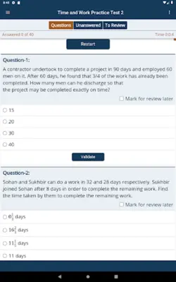 Aptitude Practice Tests android App screenshot 4